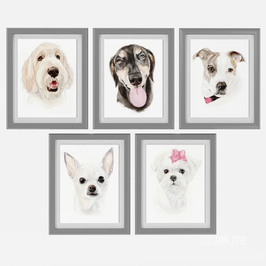 D157 Happy Pet Art Image 3