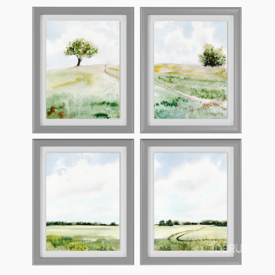 D159 Modern Farmhouse Painting Image 2