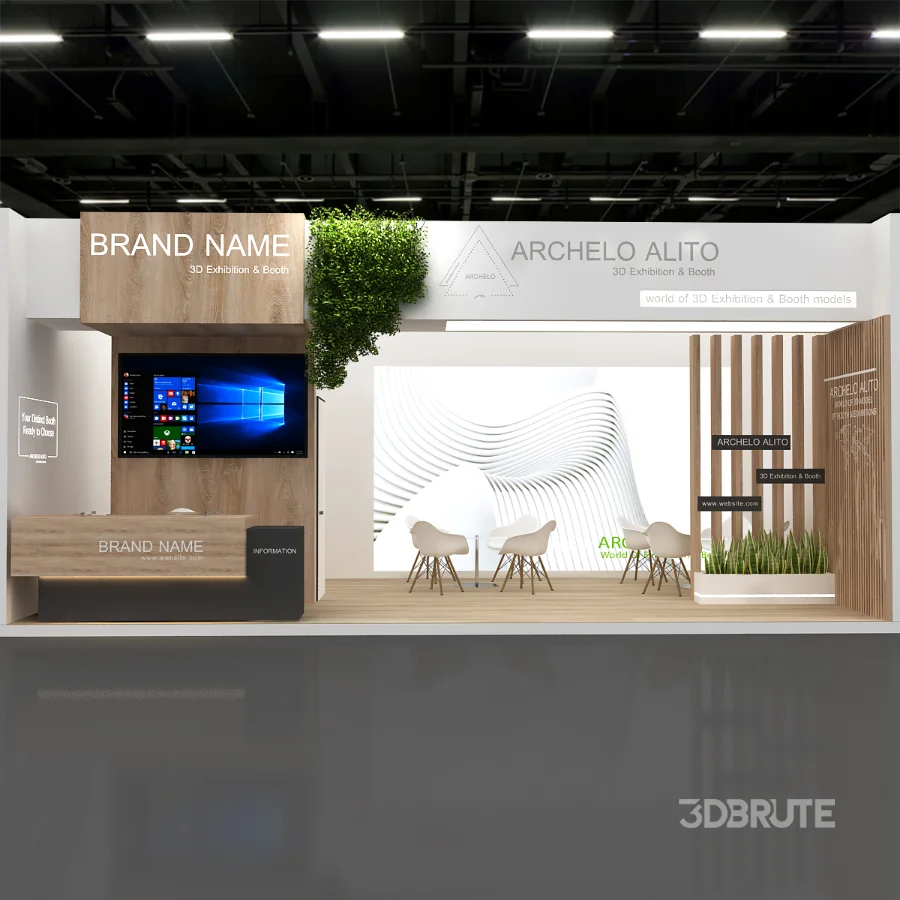 booth stand exhibition Image 1