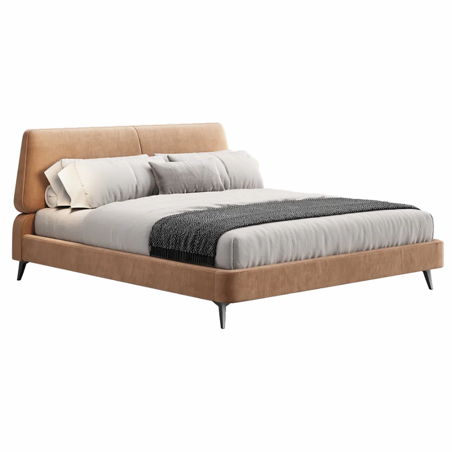 Contemporary Double Bed By POESY Image 1