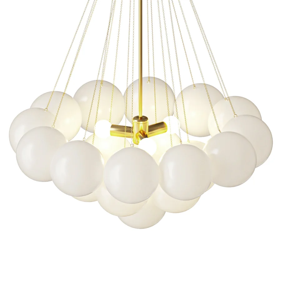 Freya Fiesta Rod Chandelier Image 4