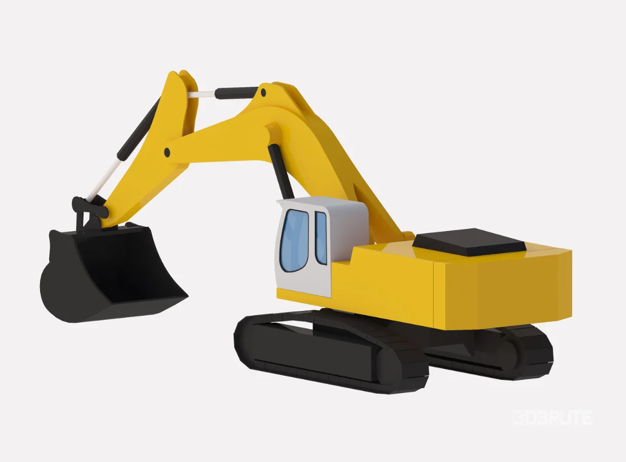 Excavator Construction R954C Simplified Image 3