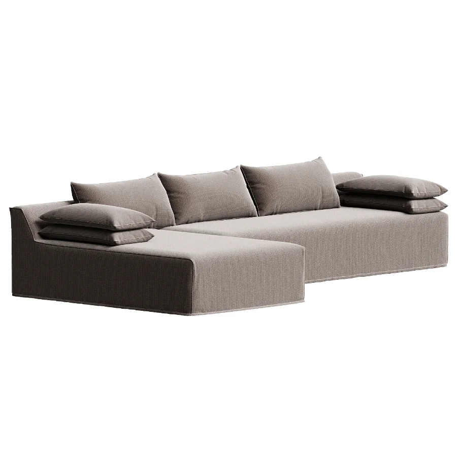 Maxim Chaise Sectional Sofa Image 1