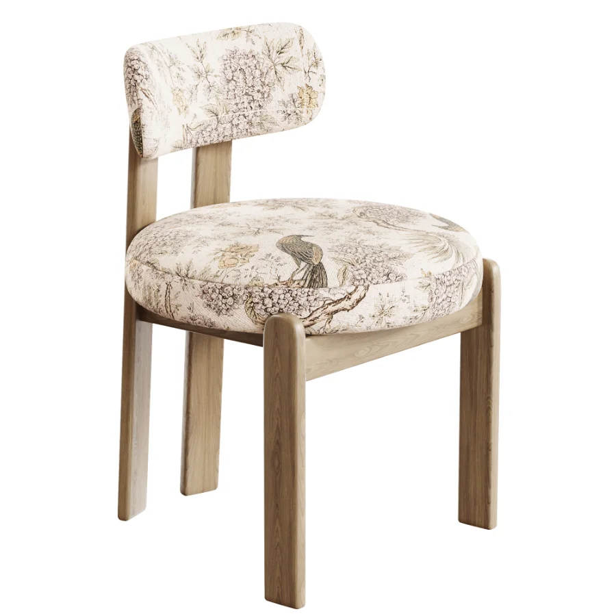 Odessa Vegan Leather Dining Chair Image 1