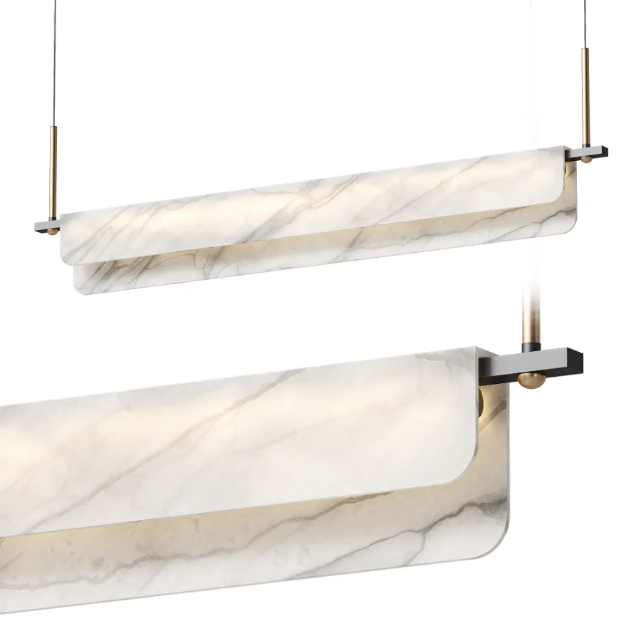 Zazu Alabaster Chandelier Image 4