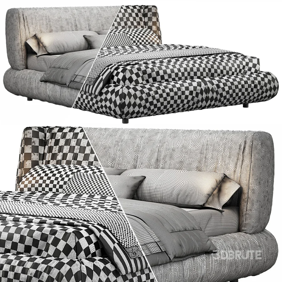 Skandinaviska Wrinkled bed Image 3