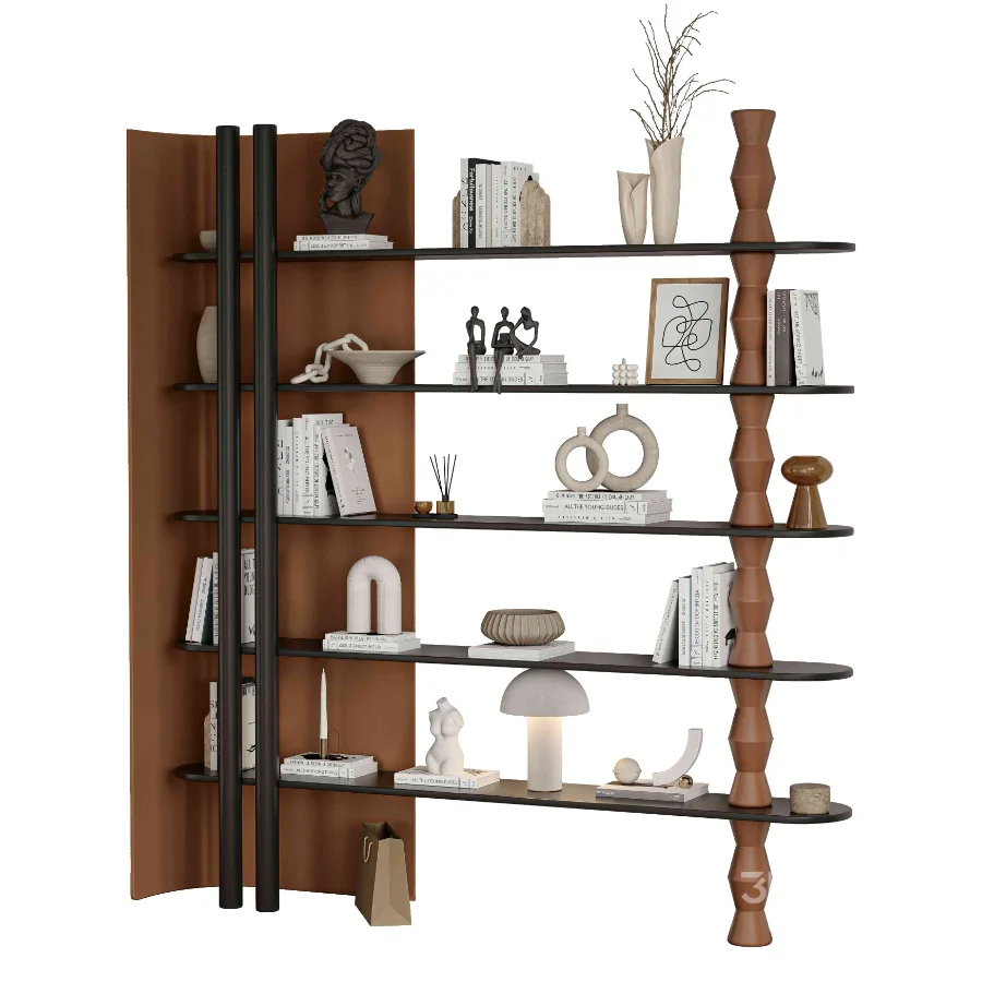 Decorative Shelves-Rack Set 6 Image 3