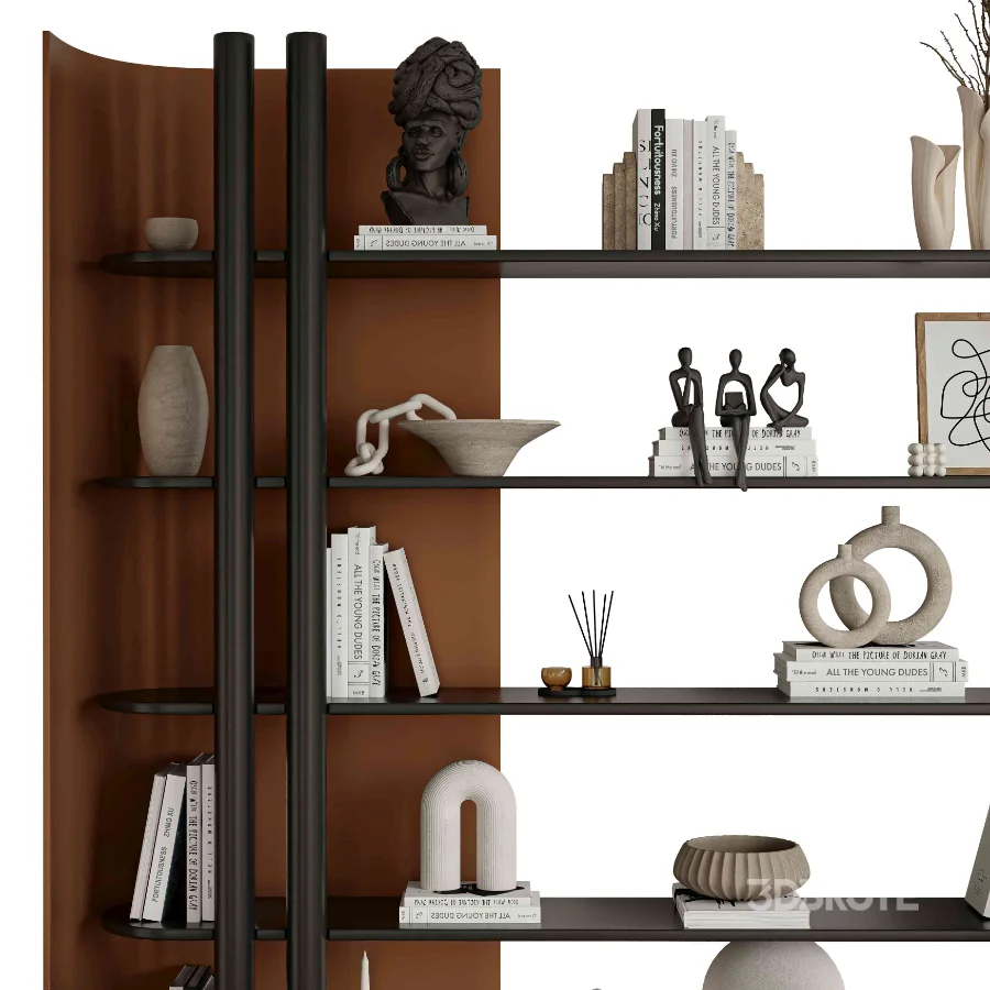 Decorative Shelves-Rack Set 6 Image 1