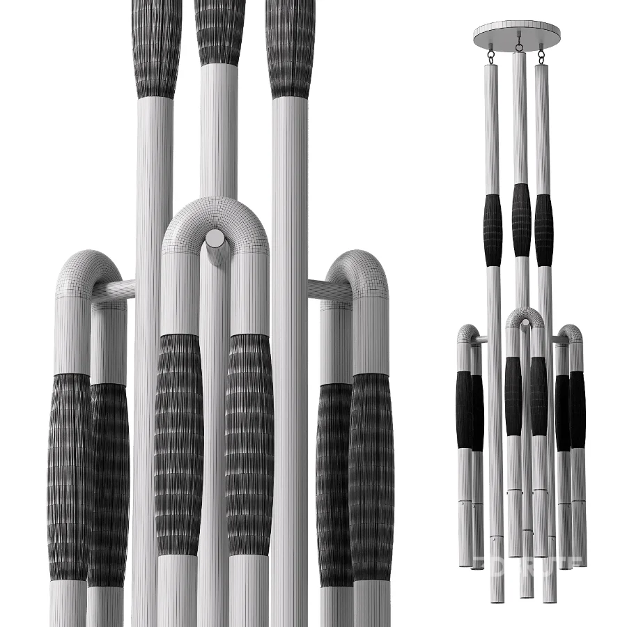 Pendant Lamp Apparatus Horsehair 9 Image 6