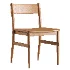 Merritt Oak Dining Chair and Davison Round Dining Table - Thumbnail 3