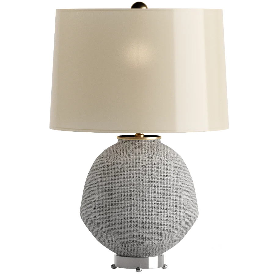 John Richard Crosshatch Table Lamp Image 1