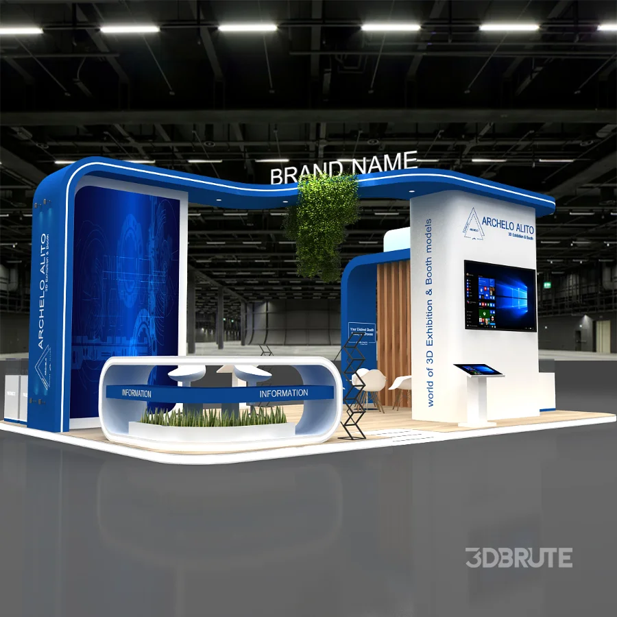 booth stand exhibition Image 1
