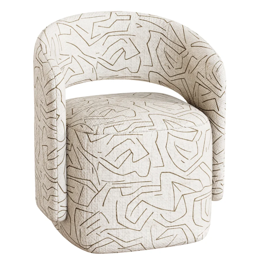 Upholstered Dining Chair Image 1