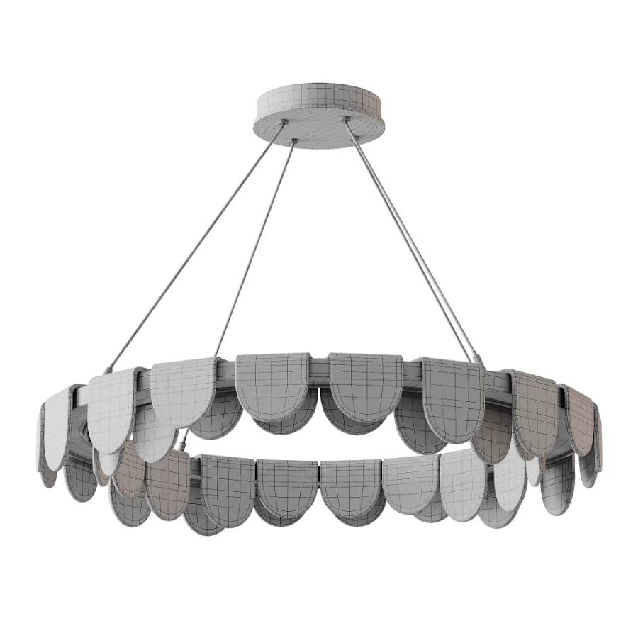 Riverbed Circular LED Pendant Light Image 6