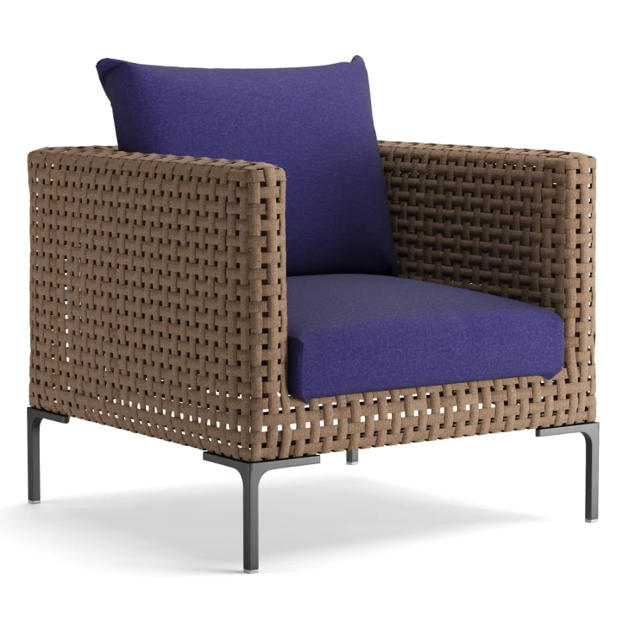 Charles Outdoor Armchair Image 4