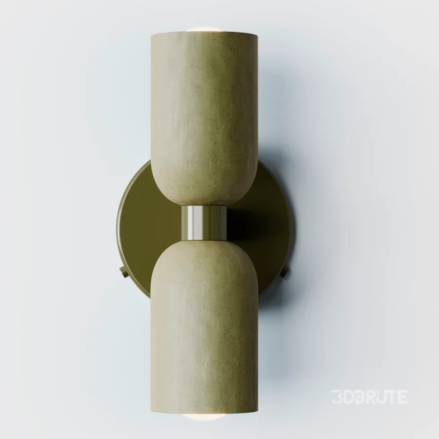 Ceramic Up Down Wall Sconce Image 10