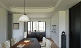 Modern living room and dining room office room interior scene - Thumbnail 3