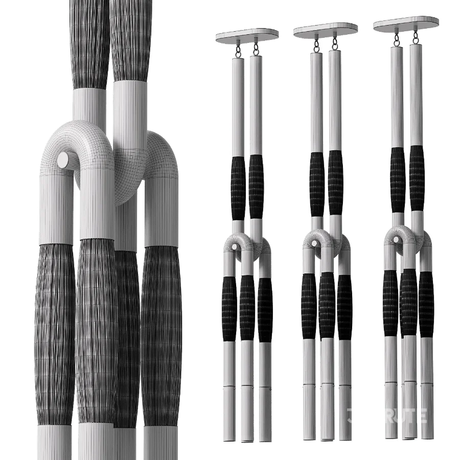 Pendant Lamp Apparatus Horsehair 4 Image 6