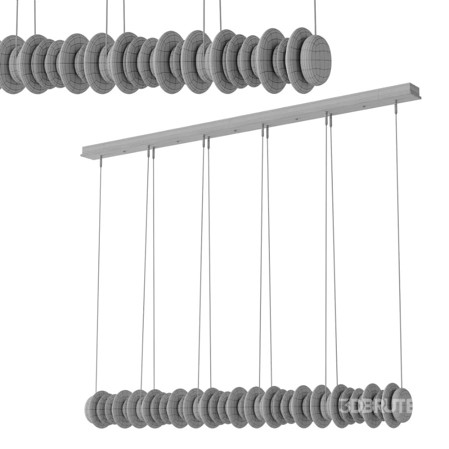 Cairn Linear LED Pendant light Image 9