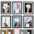 D145 27 Art Frames Flower Head And Feather Head - Thumbnail 6