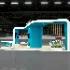 booth 3d model - Thumbnail 1