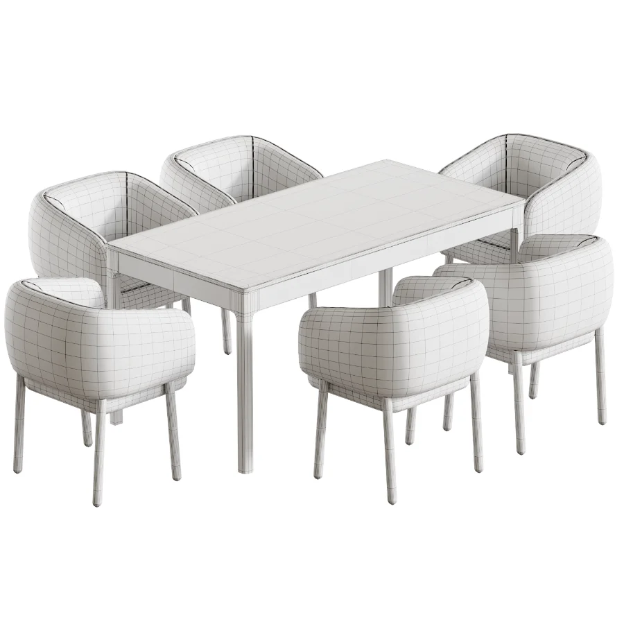 Cologne Table And Accent Chair Image 3