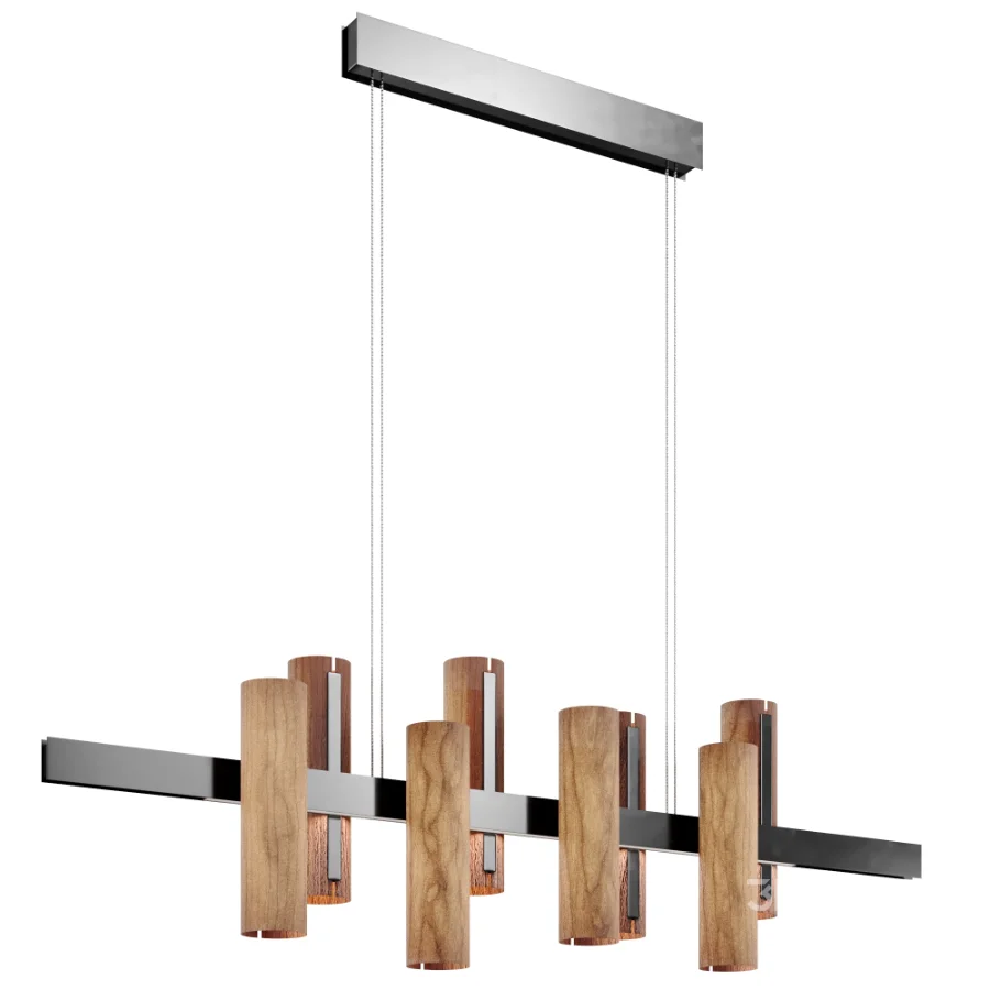 Black Note Keys Pendant Lamp by LZF Image 6