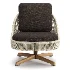 Sendai Cord Outdoor Lounge Armchair - Thumbnail 3