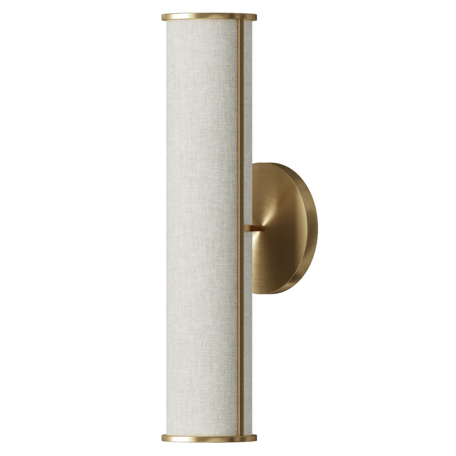 Lange Linen Sconce Image 2
