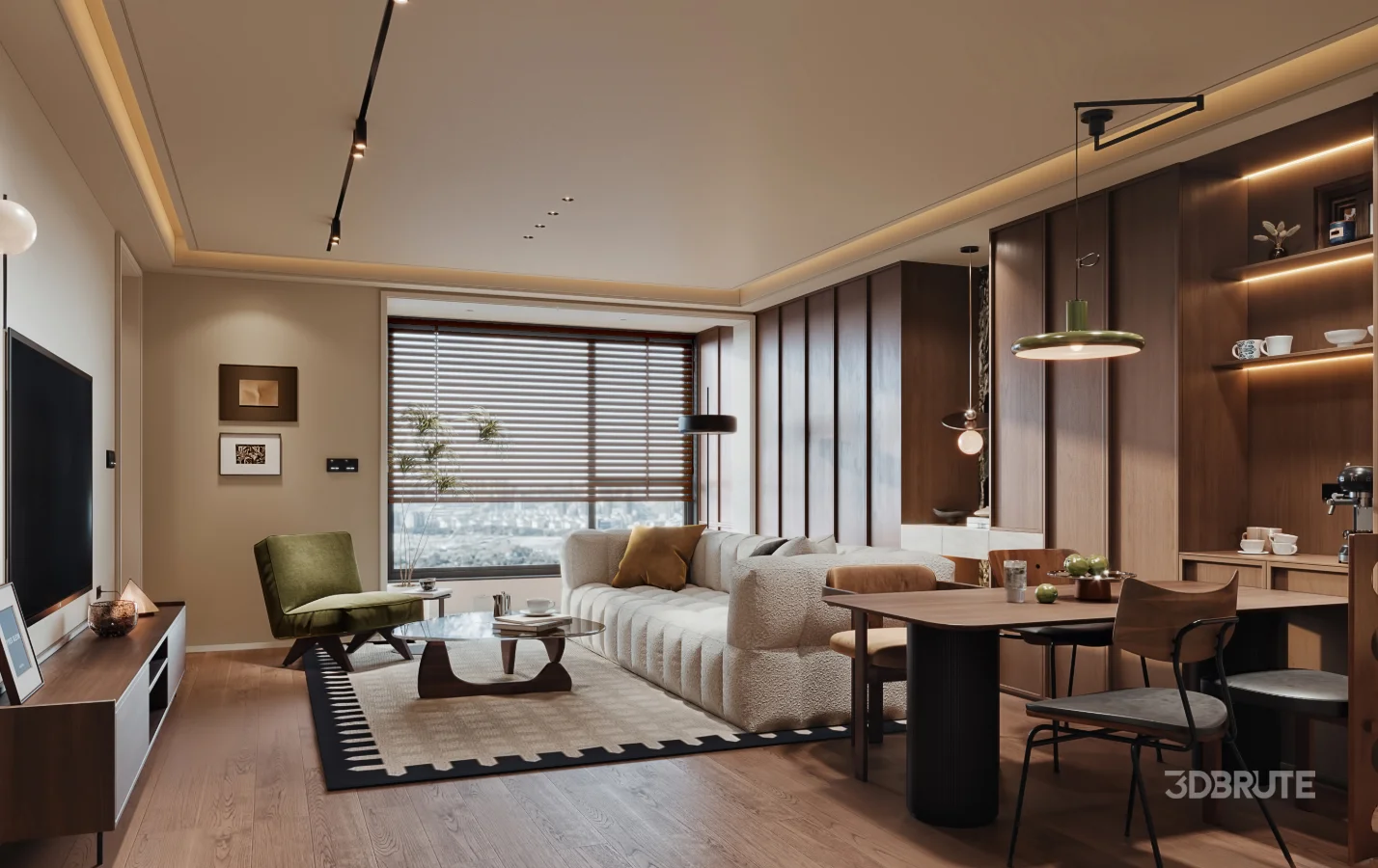 living room dining room Image 3