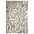 Modern Abstract Wool Wave Rug 033 - Thumbnail 3