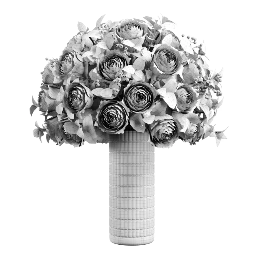 Rose Bouquet Set 04 Image 3