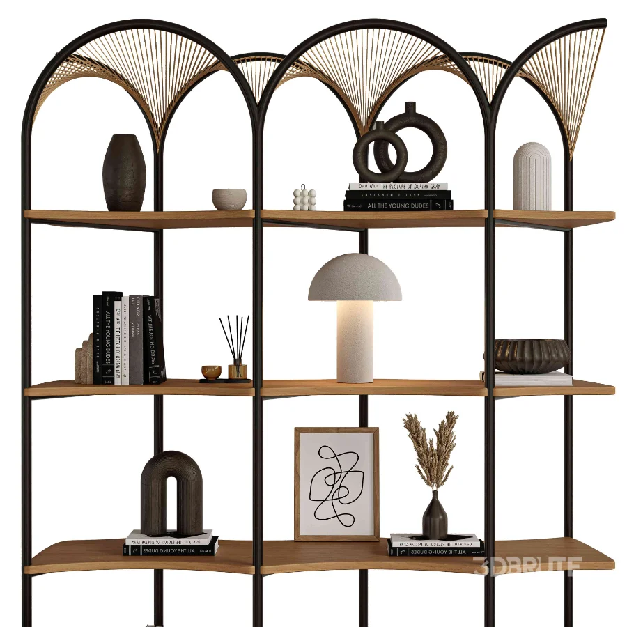 Decorative Shelves-Rack Set 8 Image 3