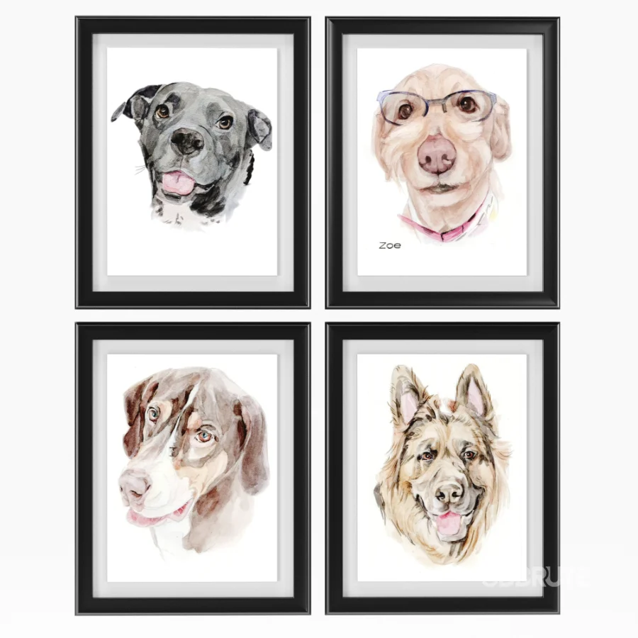 D157 Happy Pet Art Image 4