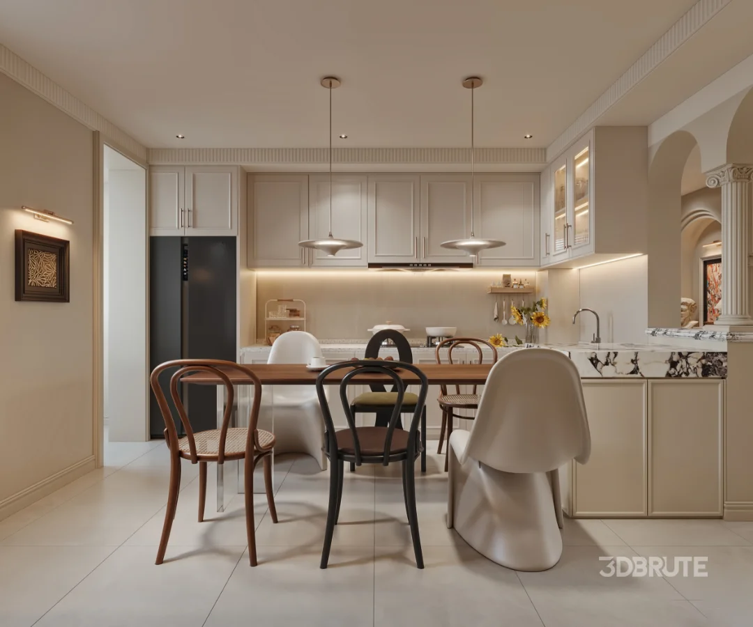 living room dining room Image 3