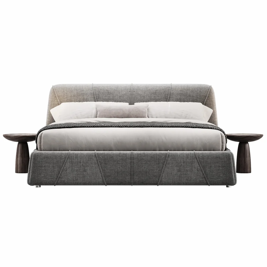 Contemporary Double Bed By VGS Image 1