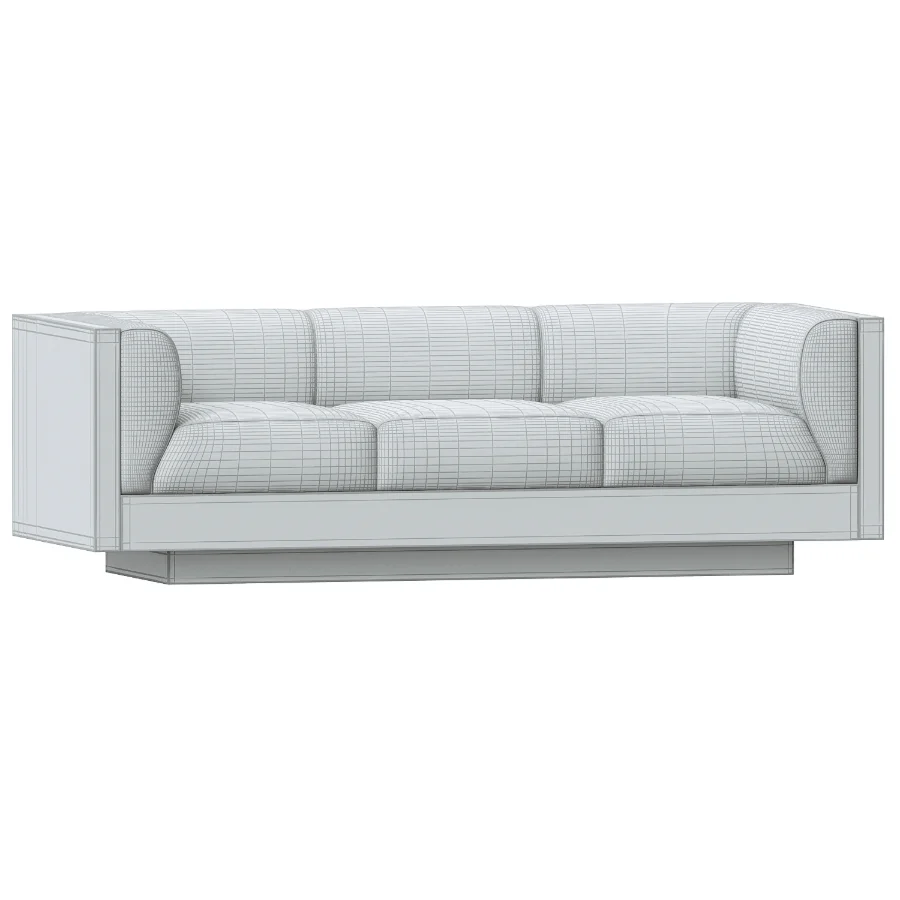 Eucalyptus Veneer Upholstered Sofa Sebastian Image 2