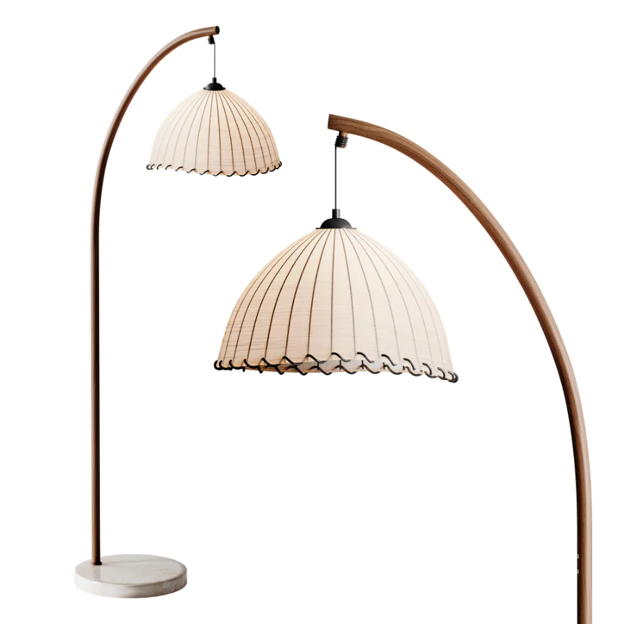 Bamboo Floor lamp Image 1