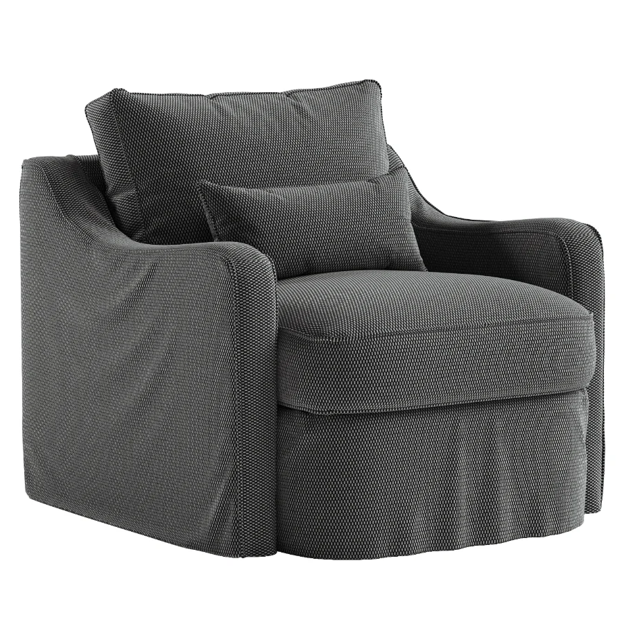 Aurelia Outdoor Swivel Chair Image 5
