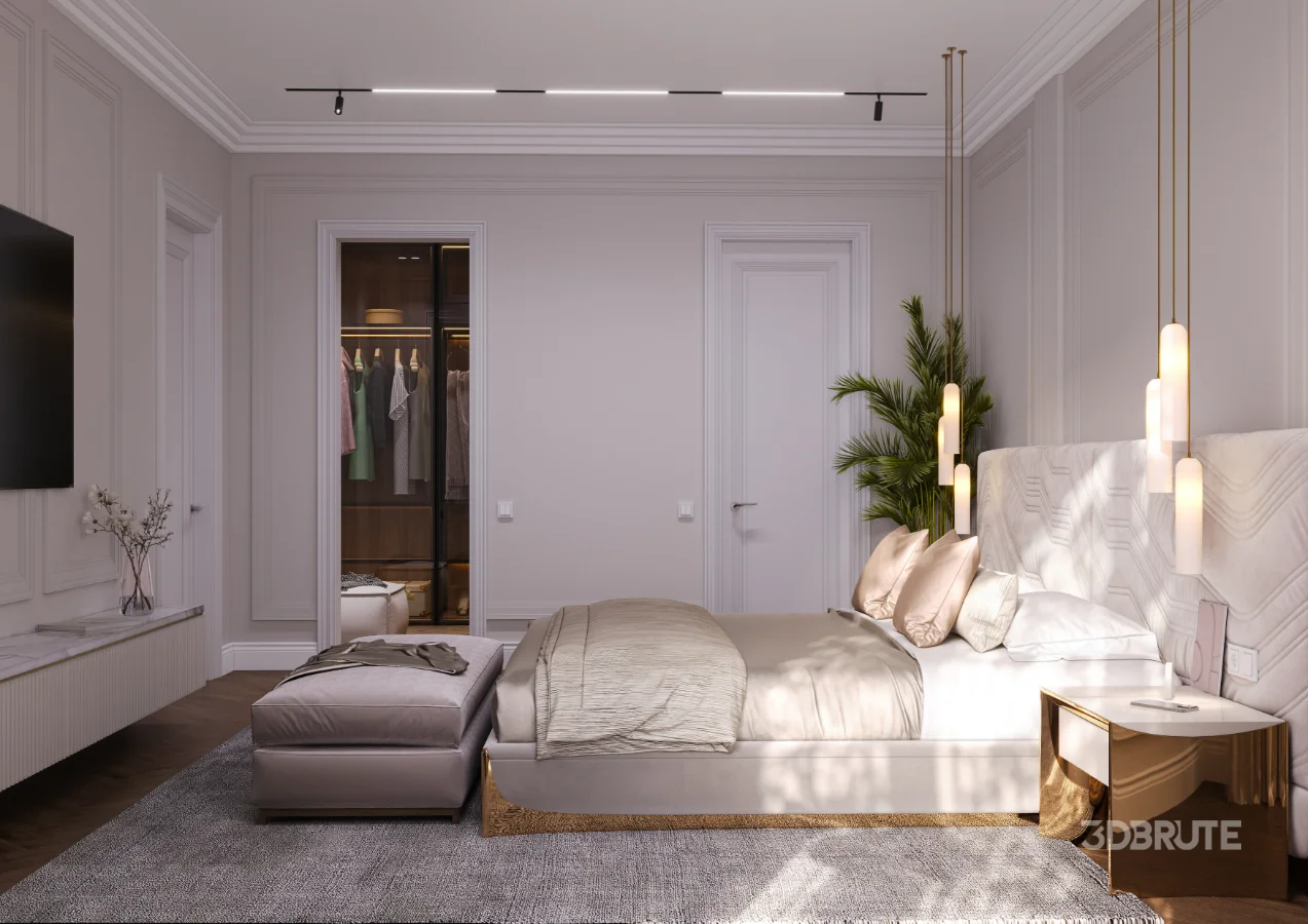 Neo classic bedroom Image 2