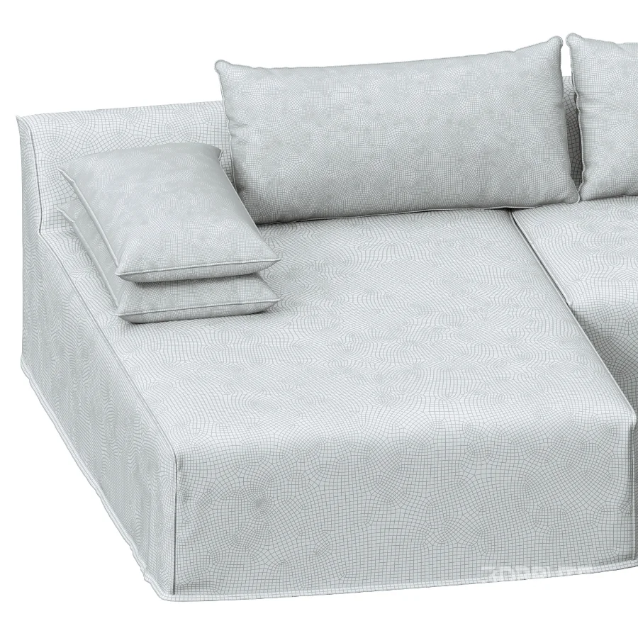 Maxim Chaise Sectional Sofa Image 6