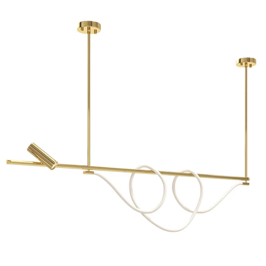 Slat chandelier DEMAS Image 3