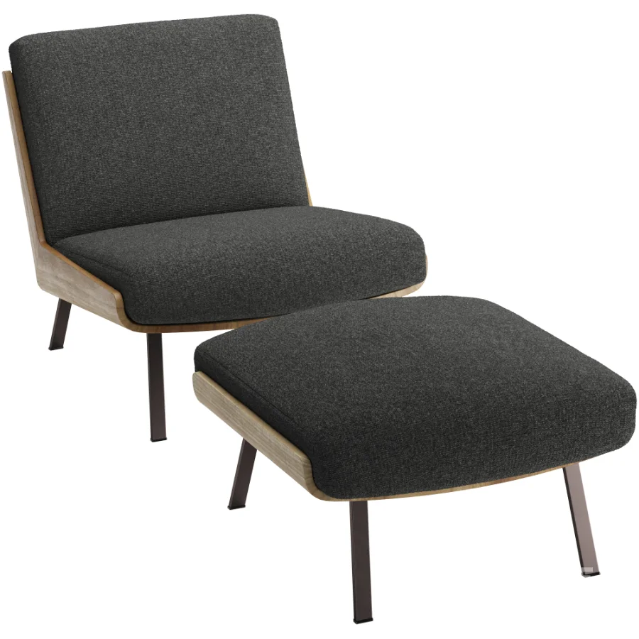 Daiki Outdoor Armchair without Armrest Image 4