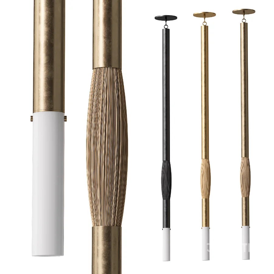 Pendant Lamp Apparatus Horsehair 1 Image 2