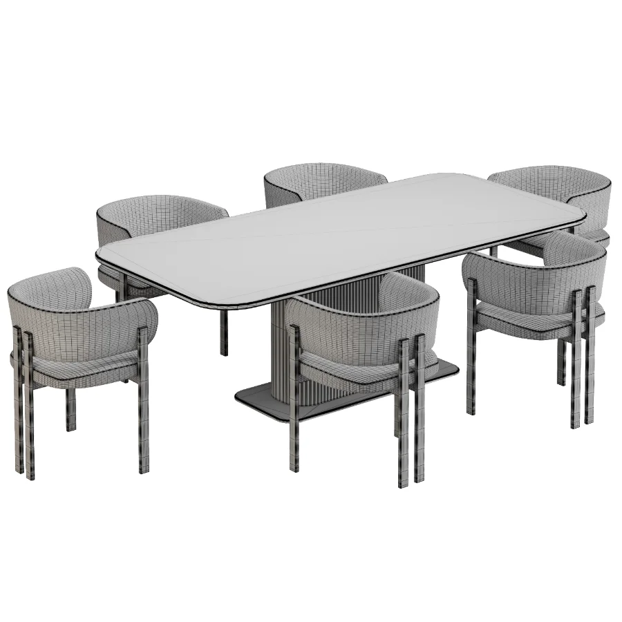 Dinning chair and table338 Image 6