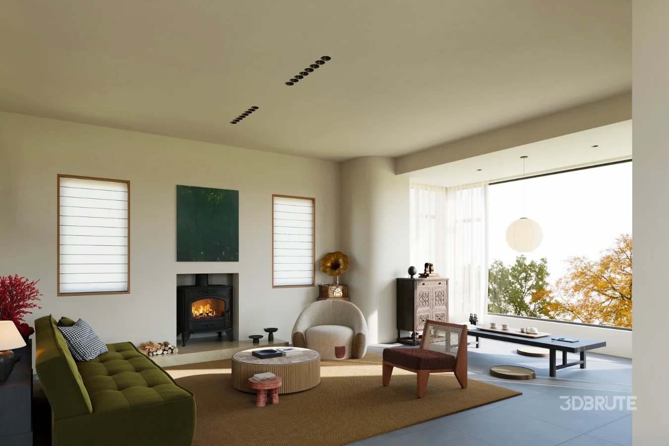 living room dining room Image 8