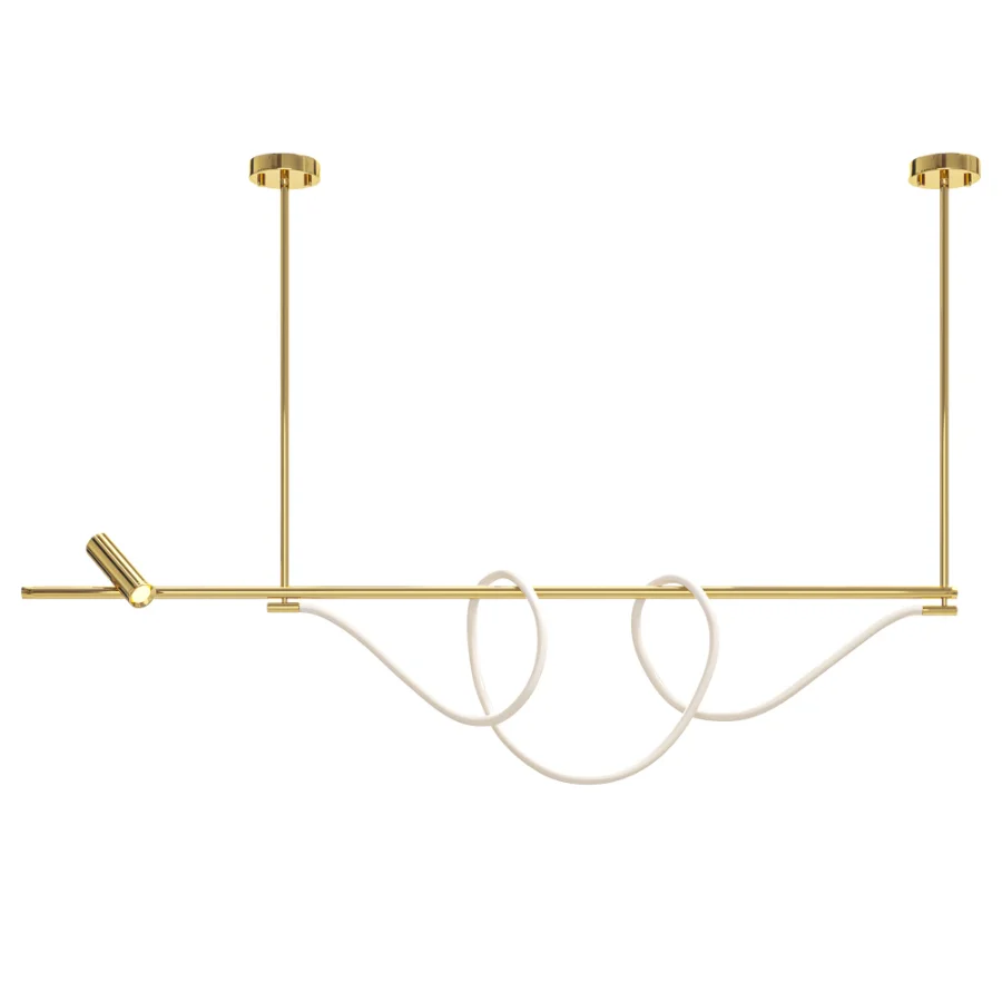 Slat chandelier DEMAS Image 2