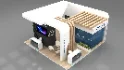 Exhibition Booth 3D Model - Thumbnail 3