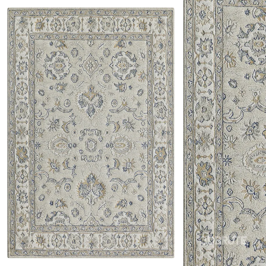 Exquisite Rugs Marietta Oushak Rug Image 1