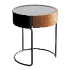 Marcos Scandinavian Round Side Table - Thumbnail 4